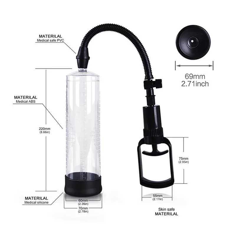 Sex Machine Male Masturbation Cup Manual Penis Enlargement Masturbation Equipment Sex Toys Simulated Vagina Adult ProductsXJ250319