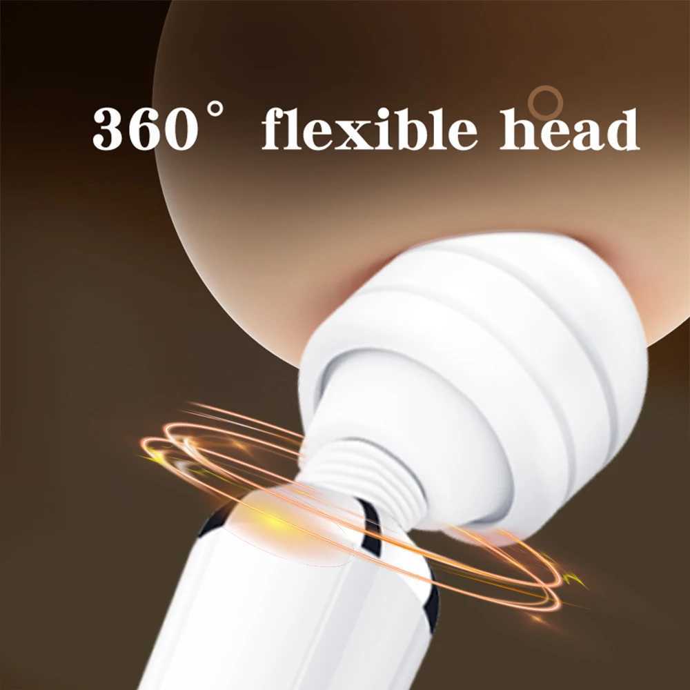 Powerful Big Magic Wand vibrator sex toy female masturbator Clitoris stimulator G-Spot dildo vibrator AV adult sex toy W250319
