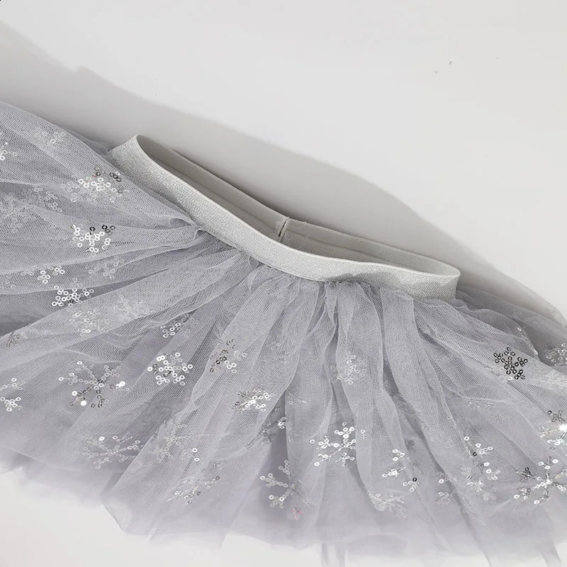 Fashion Baby Girl Skirt Mesh Tutu Tulle Long Length Teenager Girl Clothes Elegant Princess Snow Kids Clothing Children skirt 250319