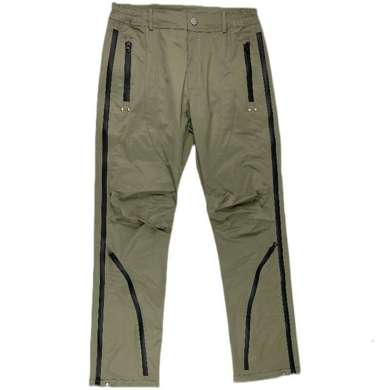 archive Vibe style nylon compression zipper functional work men's trendy brand American high street long pants