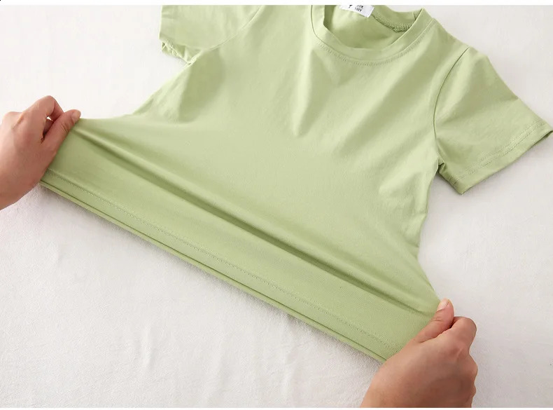 2-10Y Toddler Kid Baby Boys Girls Clothes Summer Top Short Sleeve Cotton T Shirt Loose Infant Basic Tee Childrens Tshirt Outfits 250319