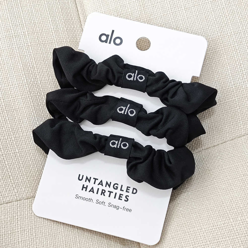 Hair Rubber Bands Headband Solid Color French Medium Hair Tie Rubber Band Fat Intestine H250318