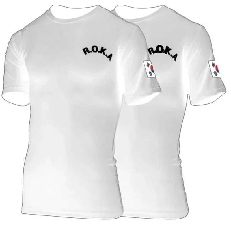 European and American trendy mens casual street T-shirt simple and high-quality round neck short sleeved mens T-shirtT250318