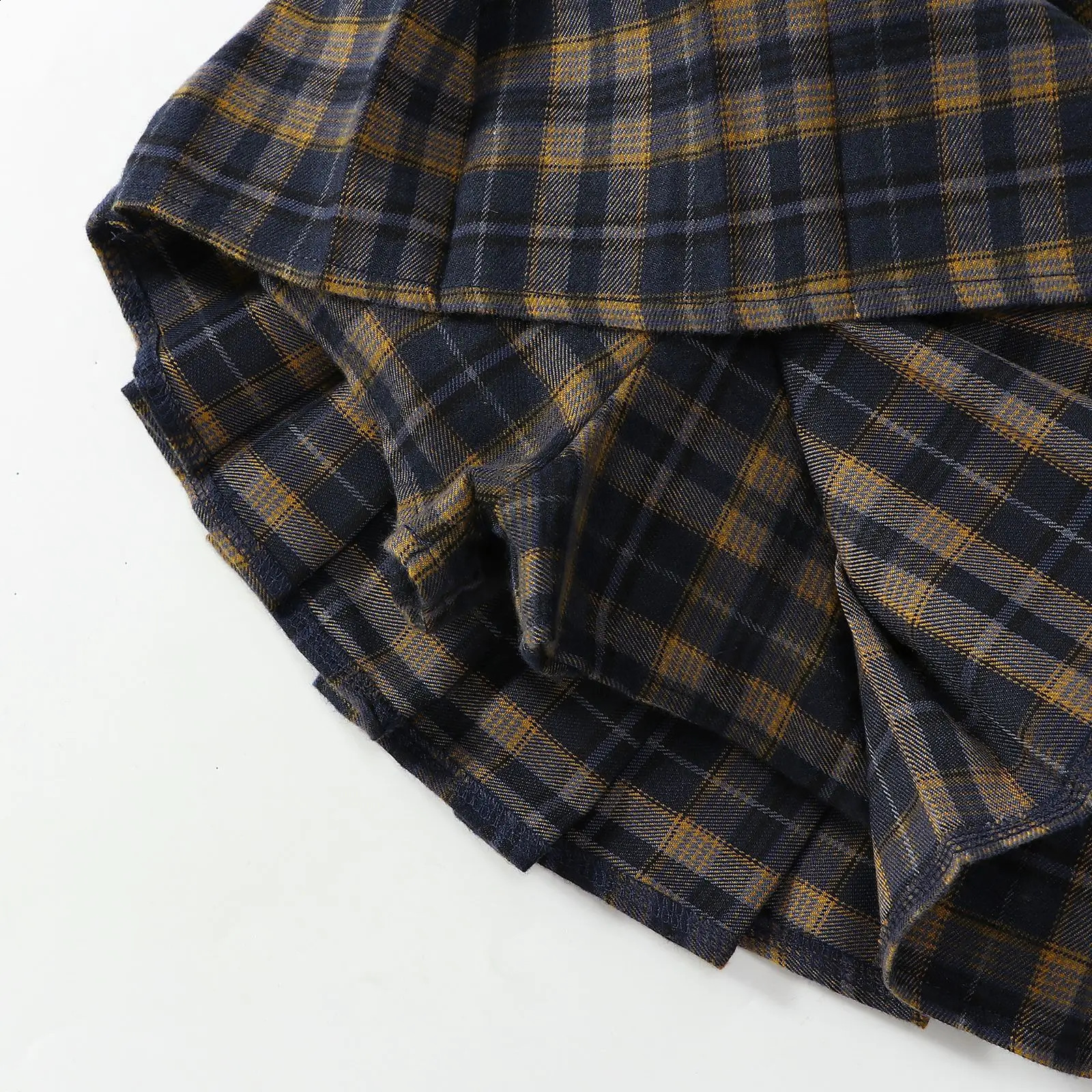 Plaid Skirt for Girls 2025 Fashion All-match Red Short Princess Skirt Casual A-line Teen School Children Skirt 8 10 12 Years 250319