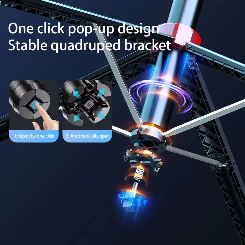 Wholesale Smartphone Accessories Selfir Stick Face Tracking AI Gesture Control Charging Stand Holder with Tripod for Tiktok