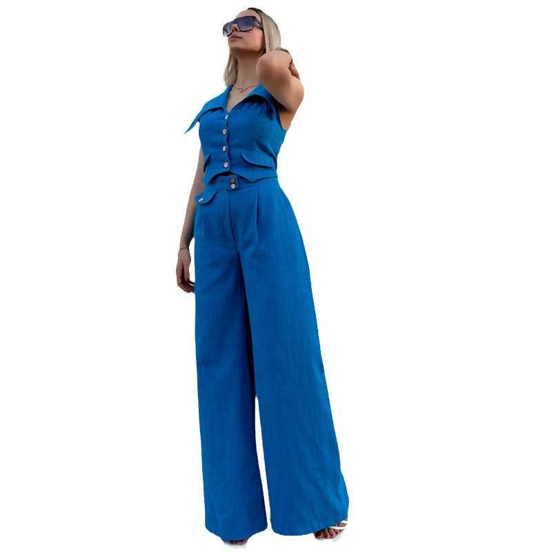 Summer Women's Fashion Luxury Women's Casual Women's Two Piece Set Summer 250315