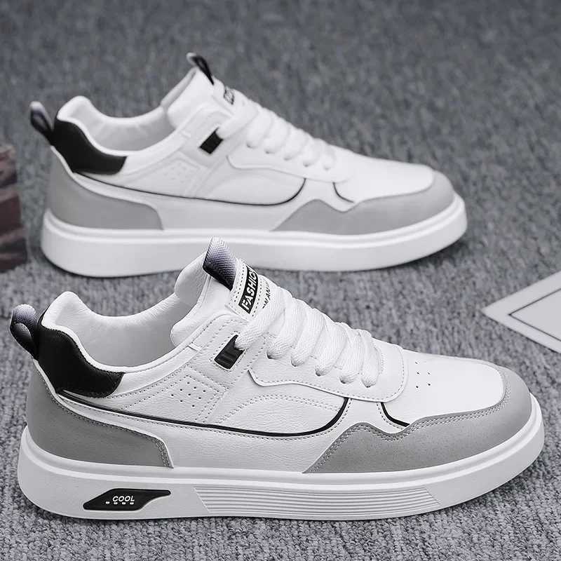2024 New Mens Sneakers Outdoor Comfortable Lightweight Running Shoe Vulcanized Shoes for Men Lace Up Flats Shoes Men Z250319