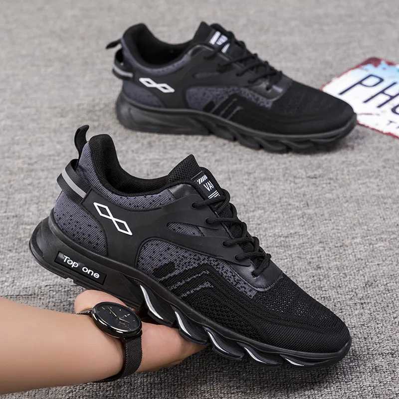 2024 Spring and Autumn New Mens Mesh Breathable Running Shoes FAshion Versatile Casual Shoes Youth Casual Shoes sneakers Z250319