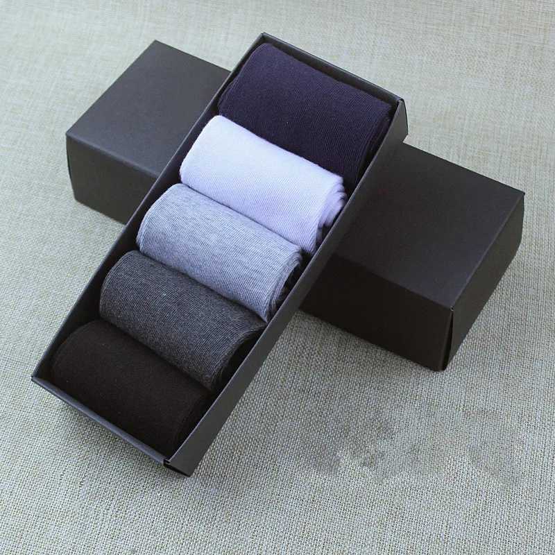 Mens patterned colorful cotton business socks compression socks sokken heren fashion chaussettes dress bamboo socks X250319