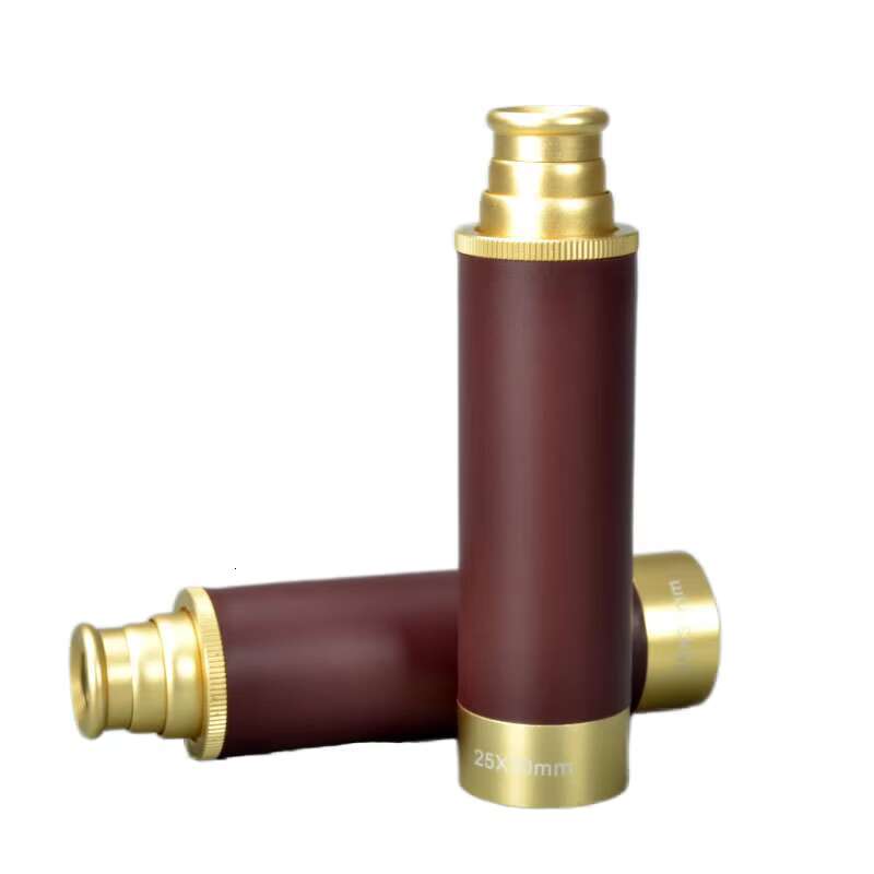 25x30 mm Pirate Telescope Spyglass for Adults and Kids, Handheld Collapsible Monocular