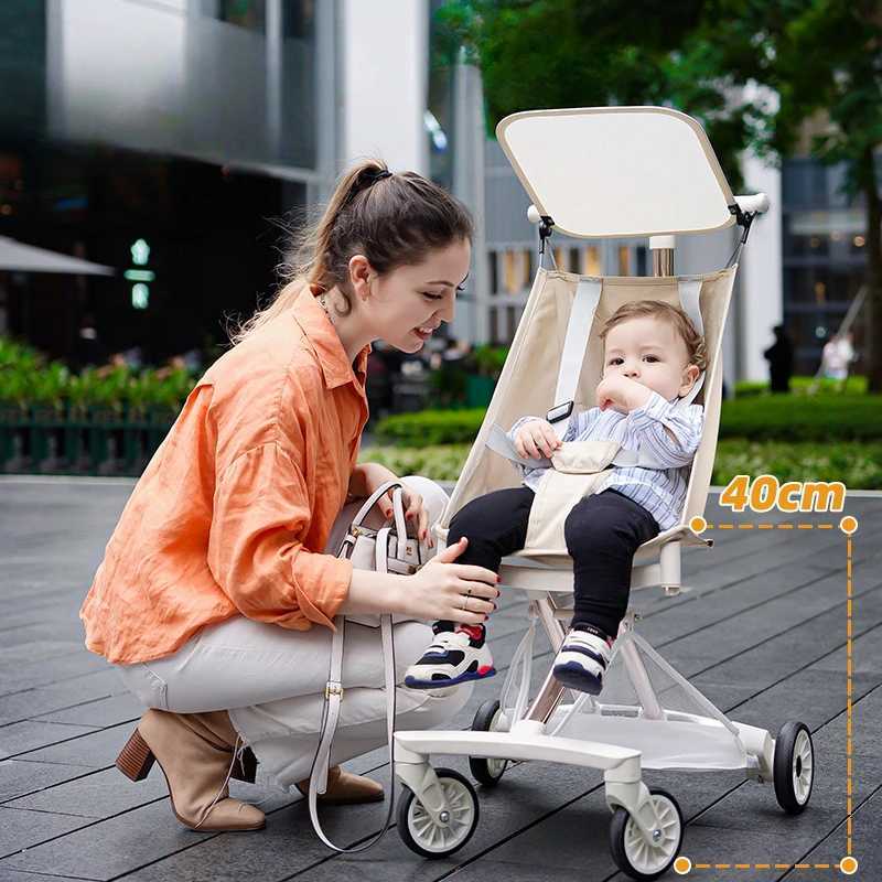New lightweight baby travel stroller portable folding pocket stroller multifunctional baby stroller Z250319