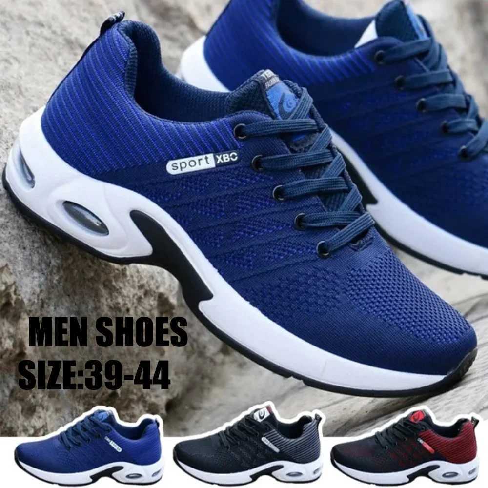 Mens air cushion sneakers Air Mesh Breathable sneakers Super lightweight lace-up walking jogging running sneakers size 39-44 Z250319