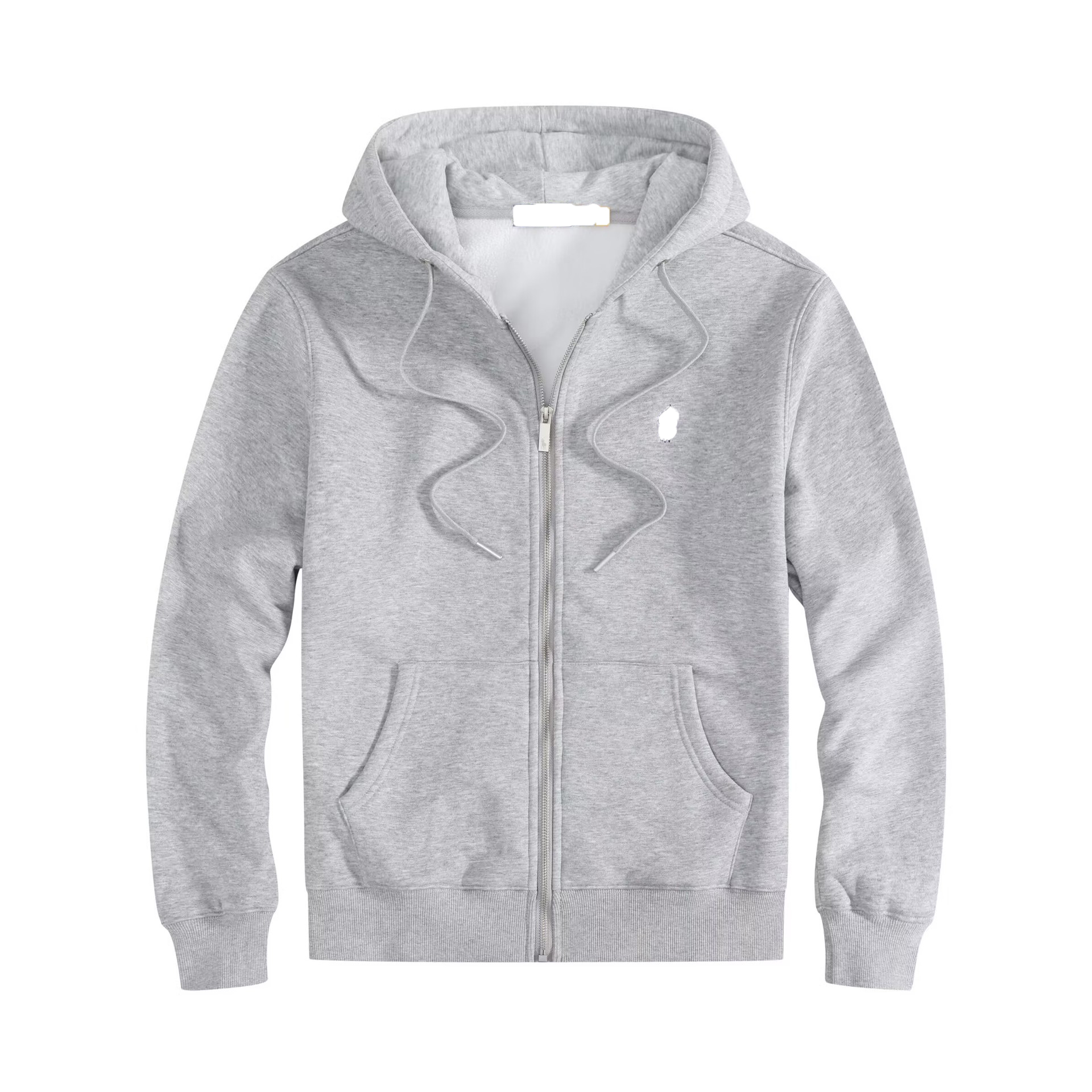 Polo Jacket Zip Up Hoodie Cotton/Polyester Optional 2025 Fashion Spring And Autumn Coat Mens Relax Fit Casual Athletic Hoody Pony Shirts Long Sleeve Pullover 9F2