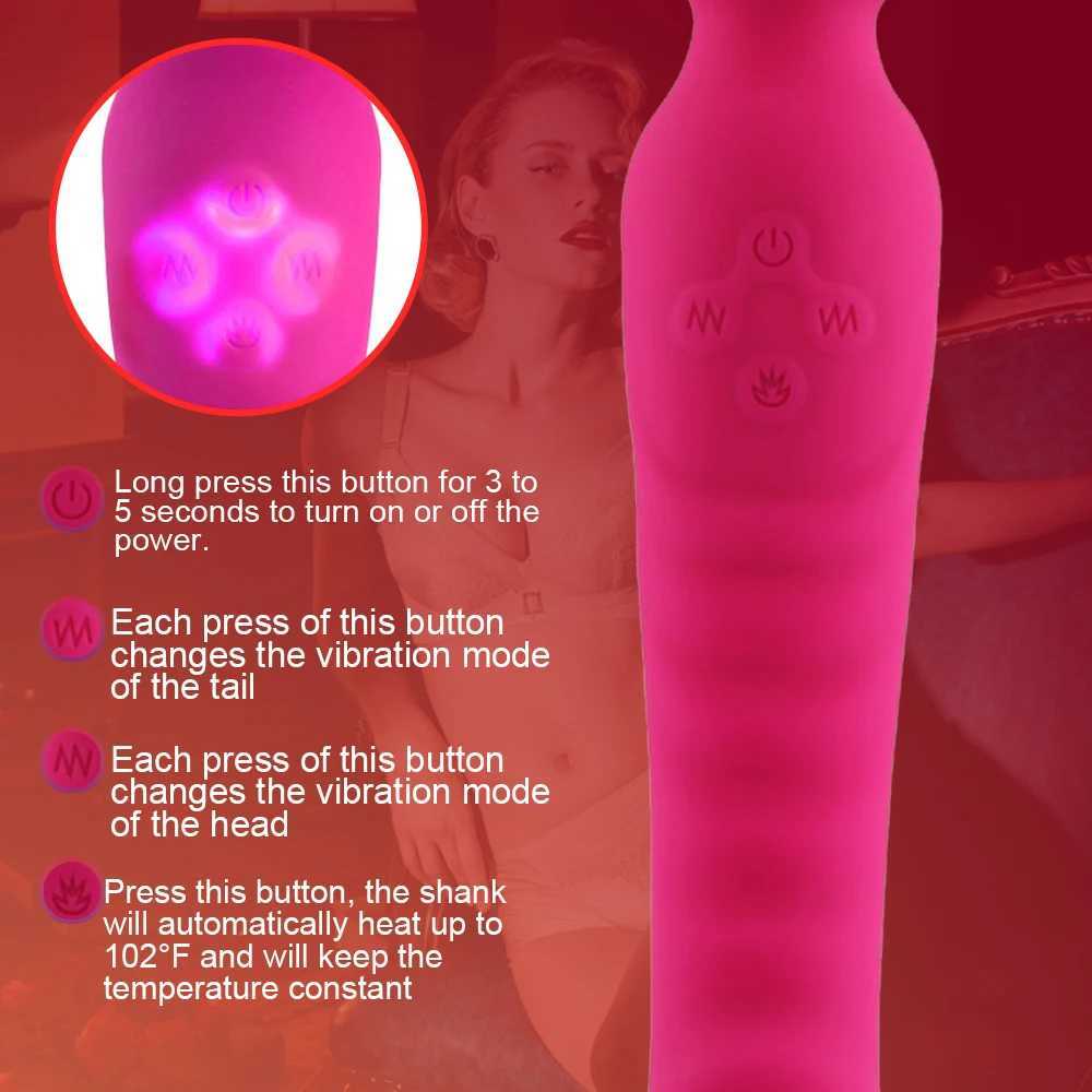 Powerful AV Magic Wand Dildo Vibrator for Women Clitoris Stimulator Erotic Toys G Spot Vagina Massager Adult Sex Toys for Female W250319