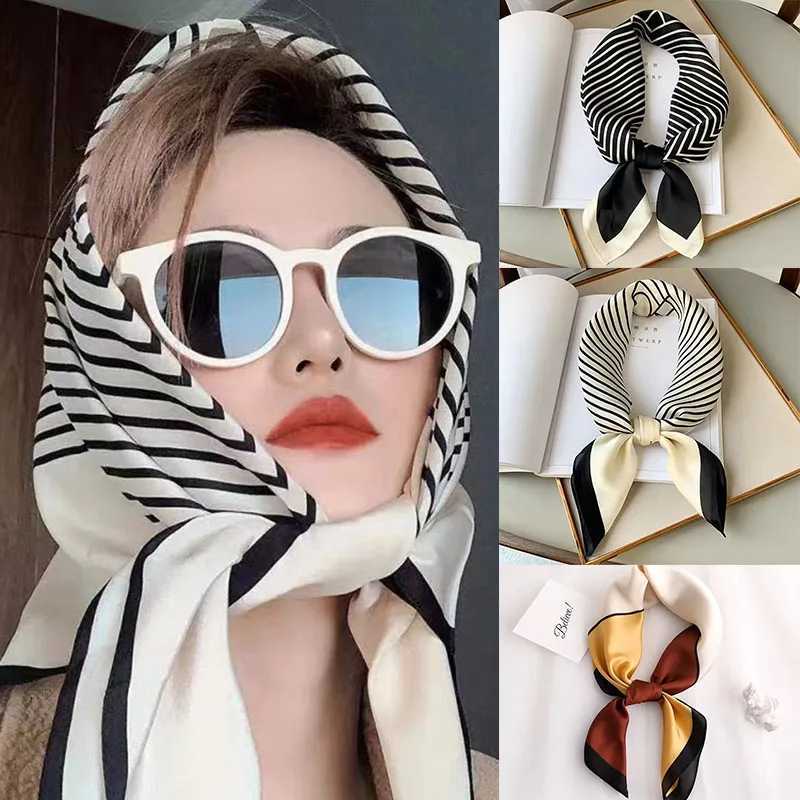 70 * 70 silk scarf for luxury silk scarf collar leopard wallet square designer silk triangle scarf X250319