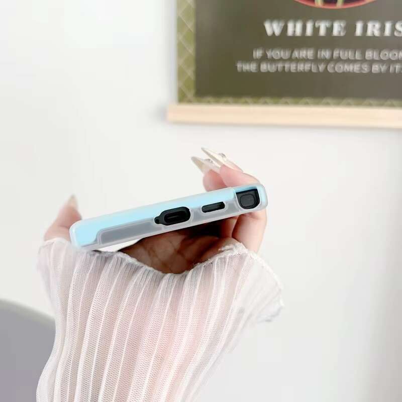 2 in 1 Tpu Translucent Mobile Phone case for Samsung S24 Ultra S23 S22 Plus S21 FE A15 A14 A23 A24 A25 A33 A34 A35 A53 A54 A55