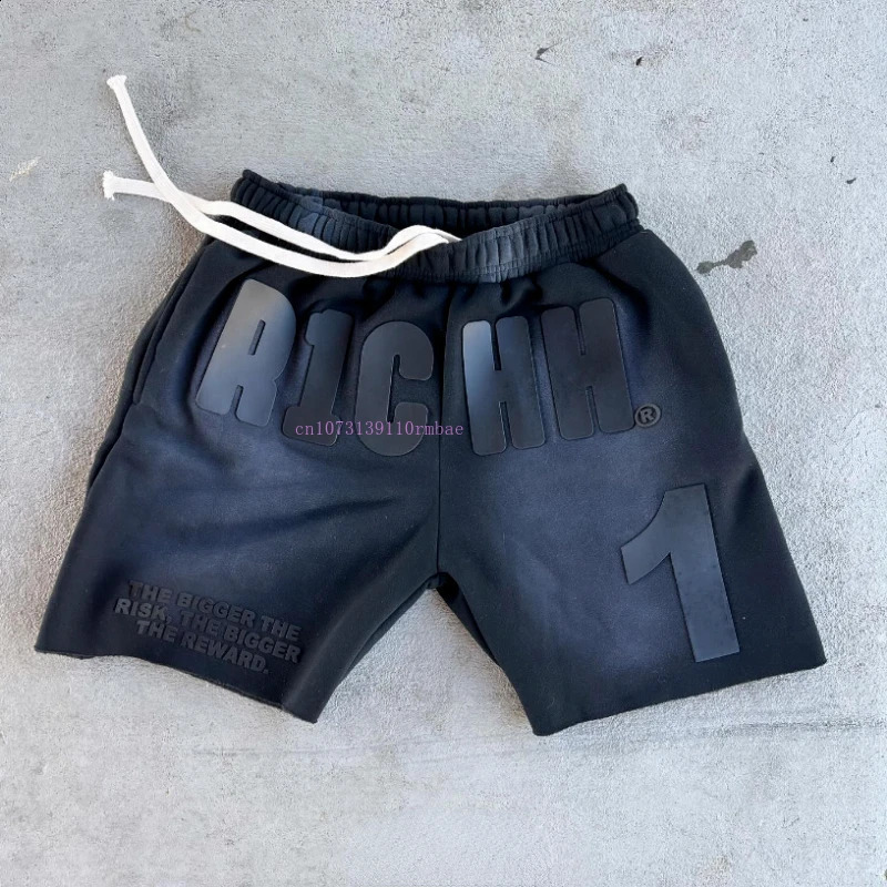 American Womens Trendy Solid Color Cotton Casual Sports Shorts Summer Commuting Couple Five Minute Pants 250317