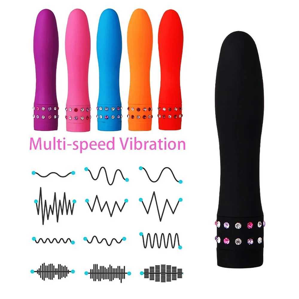 G Point Product 1/12 Speed Mini Bullet Vibrator Female Waterproof Clitoral Stimulator Dildo Vibrator Sex Toy Masturbation W250319