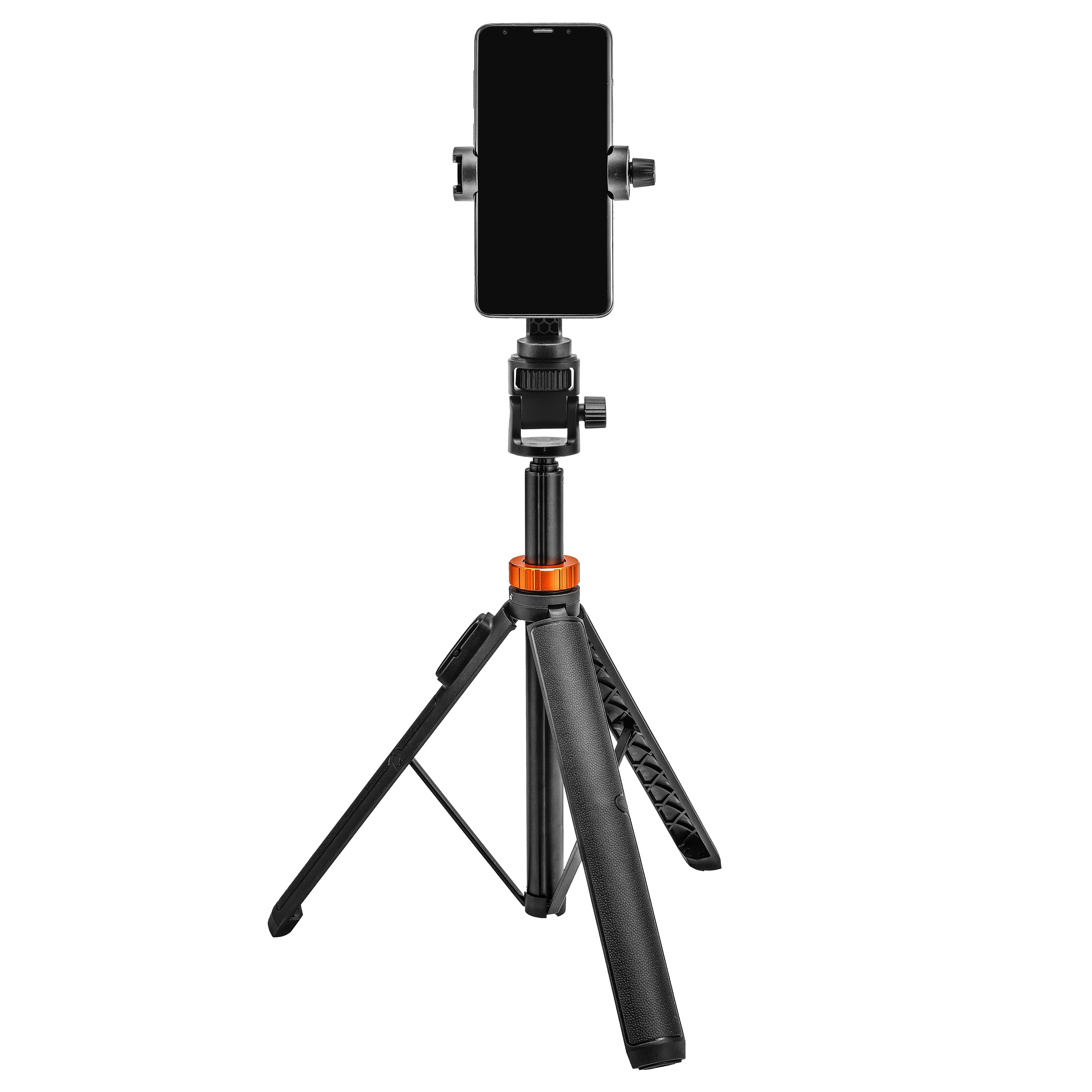 Kingjoy M080 Folding Wireless Remote Mobile Phone Mini Pocket Monopod Selfie Stick Tripod for iPhone Android