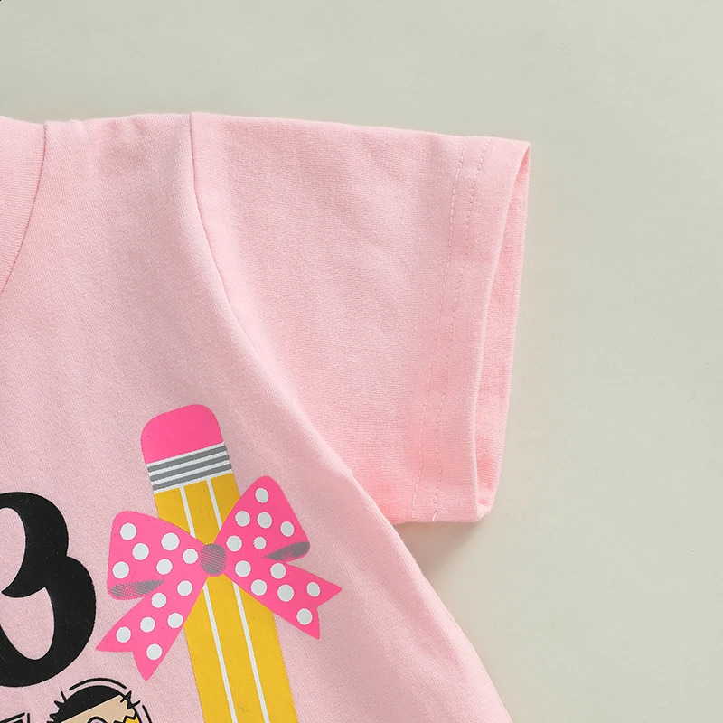 Adorable Cartoon Dinosaur Print Short Sleeve Tee Shirt for Kids Boys Girls Toddler Baby Summer Casual Tops Clothes 250319
