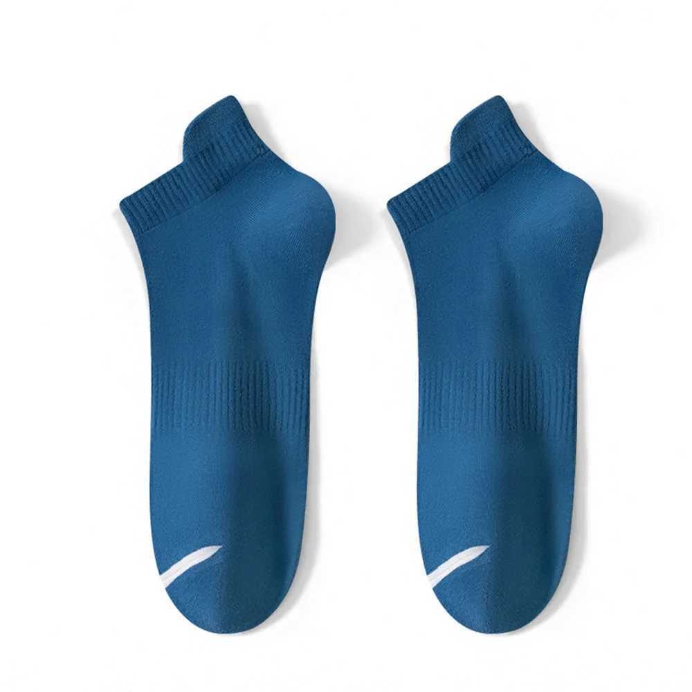 1 pair of mens sports boat socks summer cotton anti slip boat socks breathable deodorant short socks business casual ankle mens socks X250319