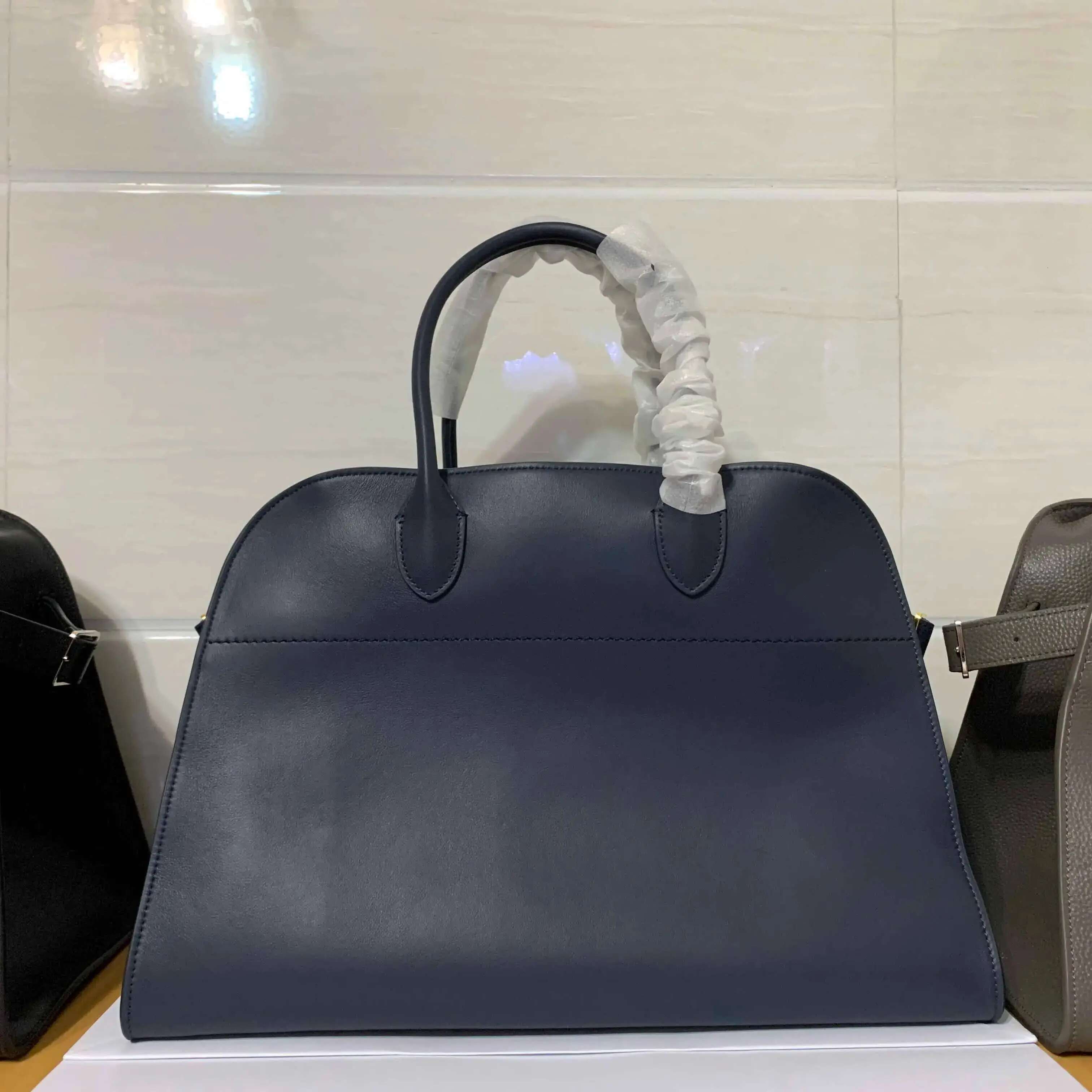 S Factory Direct Sale Natural Leather Purely Handmade Soft And Odorless Large Capacity Handbag Shoulder Bag