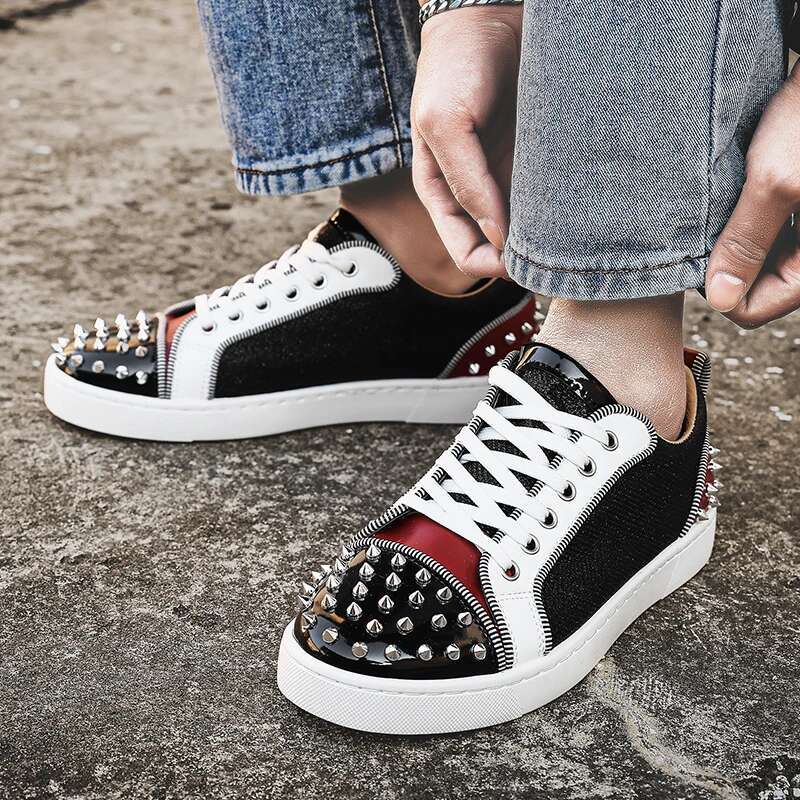 2025 new men's casual leather board men's high-quality classic comfortable breathable designer fashionable men's casual shoes