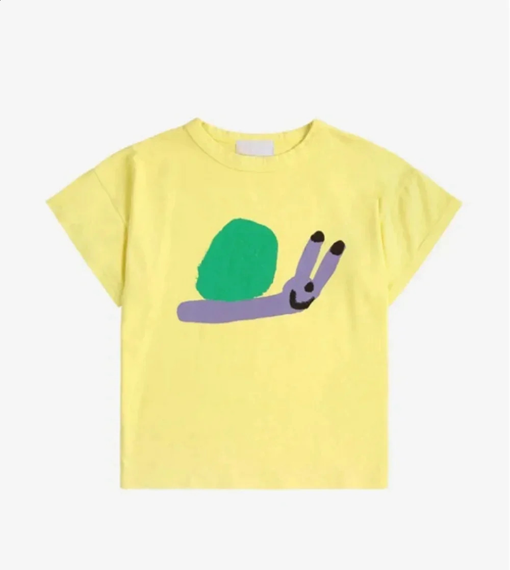 2025 Bc Summer Kids Girls T-shirts Cute Print Short Boy Tee Cartoon Fashion Print Cotton Children Casual Tops Clothes 250319