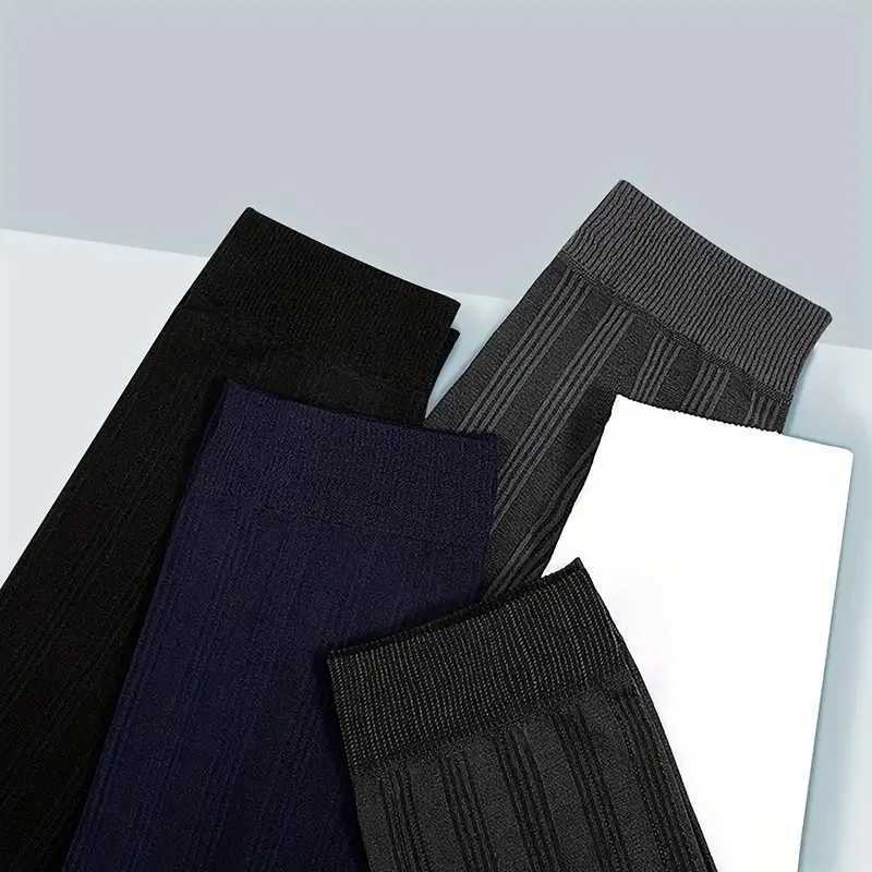 5-10 pairs of mens socks suitable for business fashion formal party socks wearable in all seasons X250319
