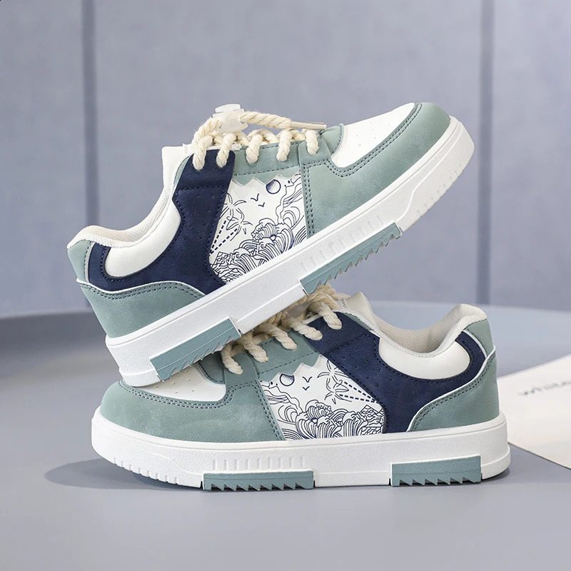 Childrens shoes Boys non-slip skates girls large children leather permeable casual sports shoes for primary school students 250319