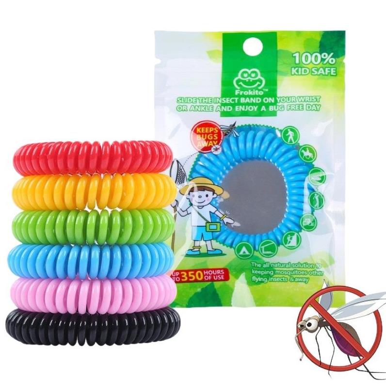 Anti Mosquito Repellent Bracelet Bug Pest Repel Wrist Band Insect Mozzie Keep Bugs Away For Adult Children Mix colors ni197
