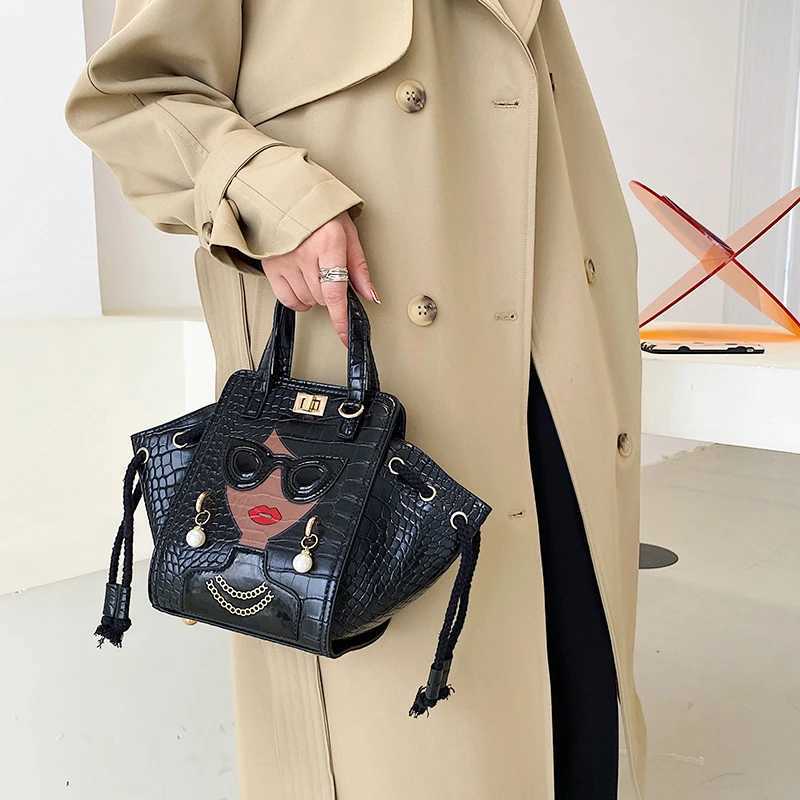 New Arrival Fashion and personalized beauty shoulder bag womens pearl cross body bag PU leather handbag and wallet womens stone pattern clutch T250318