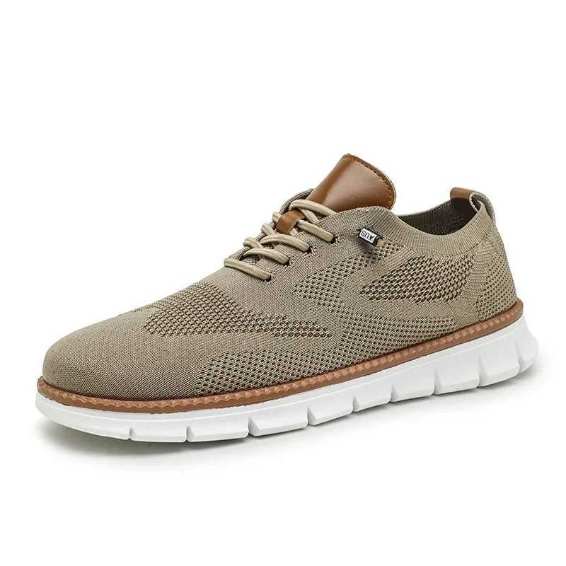Men Casual Shoes Breeze Stylish Oxfords Fashion Formal Business Urban Shoes for Male Non Slip Dress Sneakers for Party Z250319