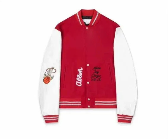 Printed Womens Jackets Hip Hop Loose Baseball Uniforms of 250317