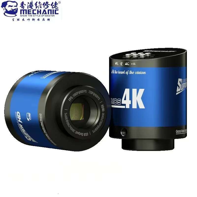 NIC MOS-4K/4K/510 55MP 51MP 4K Full HD Trinocular Microscope Camera for Electronics Soldering Repair Micro-imaging Tool