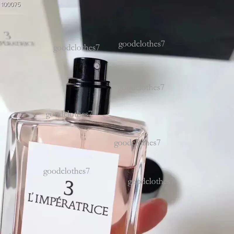 Perfumes for Woman Perfume Limperatrice 3 Aquatic ral Notes Glass Bottled Fragrance Spray 100ML EDT Charming Bottle with Fast Free Postage