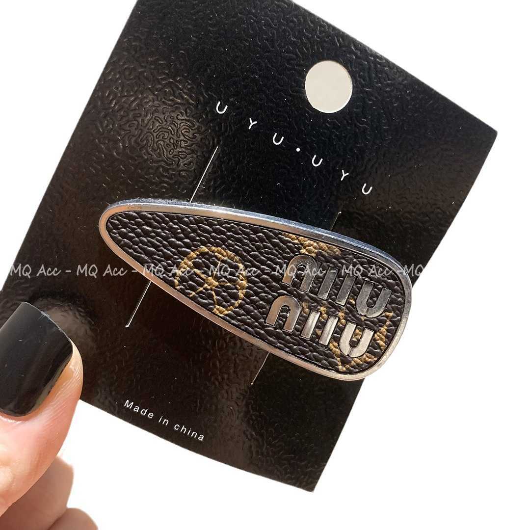 Hair Clips Barrettes Advanced Hair Clip Duckbill Korean Ins Fashion Versatile Girl with Decorative Edge H250318