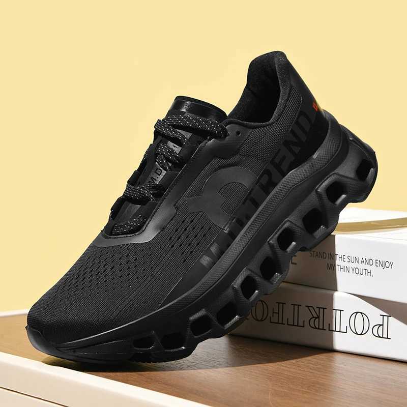 Fashion Trend Men Sneakers Professional Jogging Marathon Mens Running Shoes Casual Man Wear Resistant Odorless Sports ShoesC250403