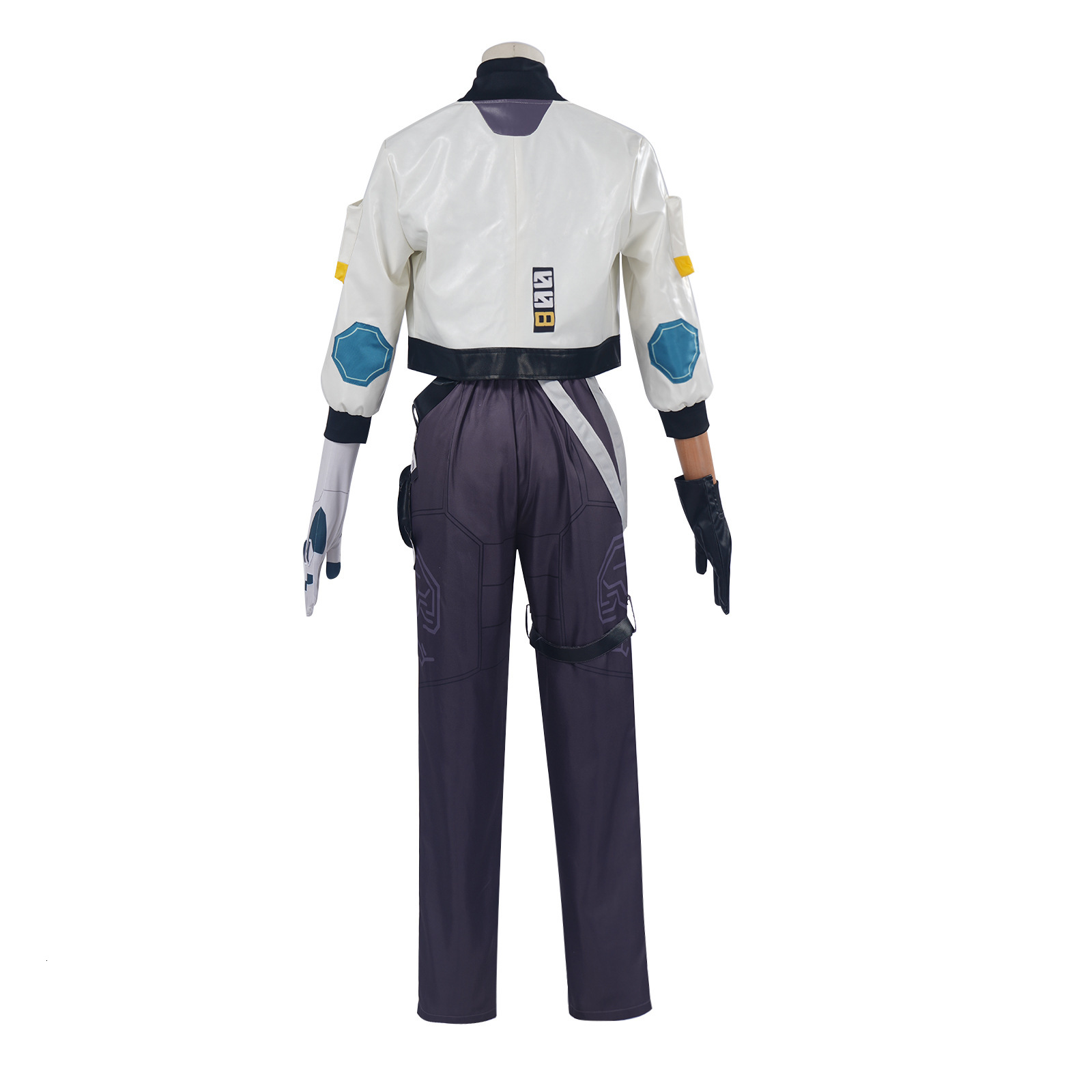 Fearless Contract Sentry Steel Lock Game Character Cosplay Costume