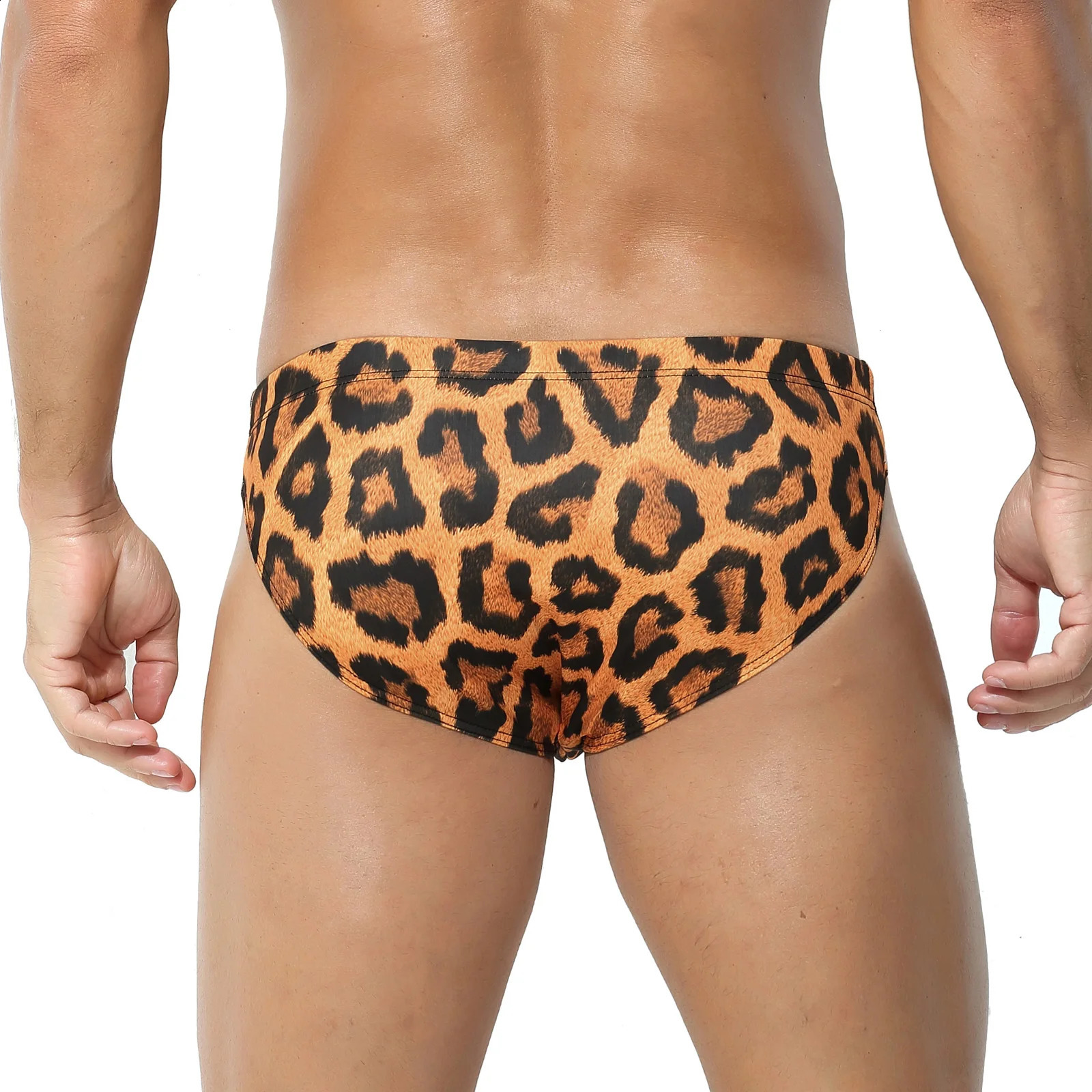 Mens Swimsuit Swim Briefs Panties Sexy Swimwear Bikini Totem Elastic Low Rise Underpants Beach Pool Party Sunbathing Underwear 250319