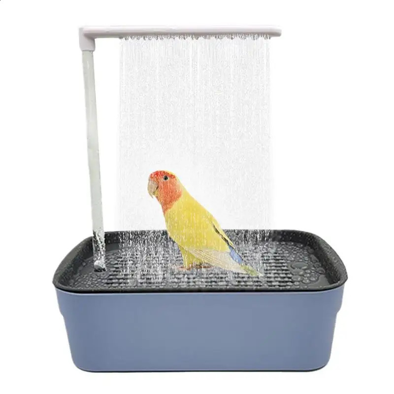 Automatic bathtub with shower pet circulating water bath parrot bird birdcage accessories 250318