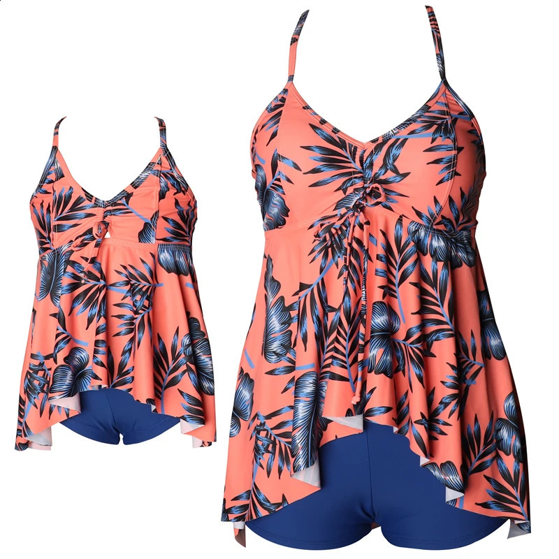Family Matching Swimsuit Baby Girls Swimwear Women Swimsuit Kids Beachwear Outfits If You Need 2pcs Please Order 2pcs 250319