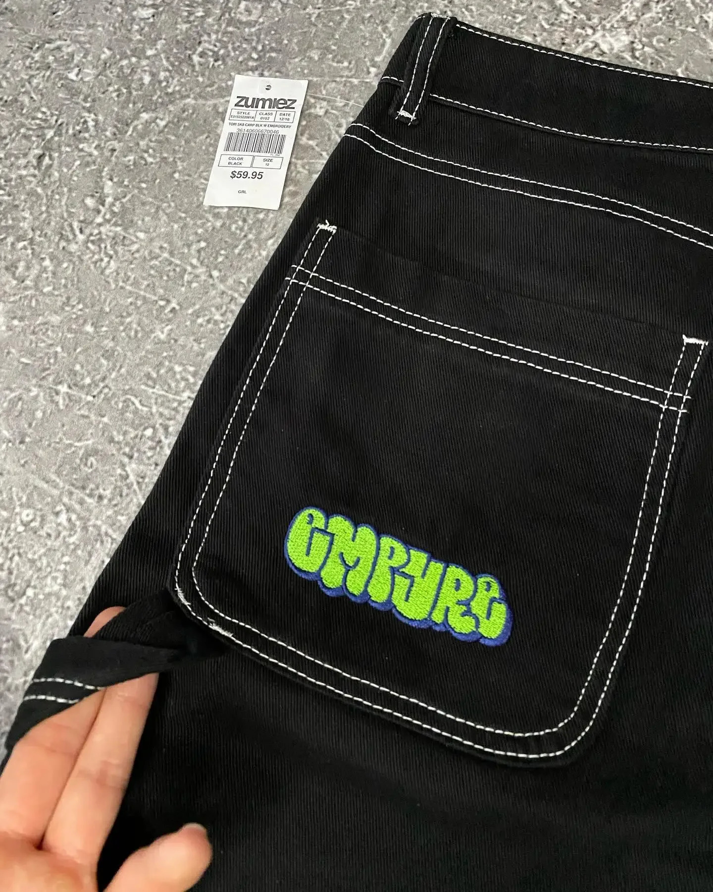 American Street Retro Cartoon Letter Embroidery Denim Shorts Baggy Wide-leg Jeans Men Y2k Hip Hop Casual Versatile Shorts Women 250319