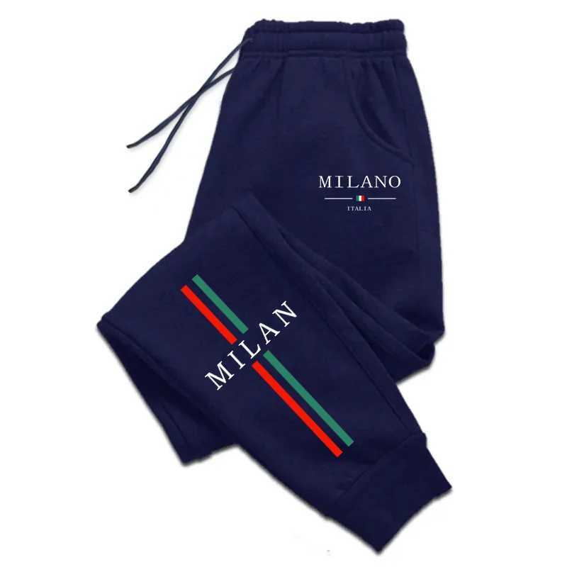 Milan Urban Printing Mens Sweatpants Daily Casual Jogging Pants Comfortable Fitness Sports Trousers 2025 Versatile Womens Slack X250319