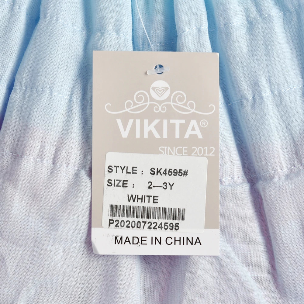 VIKITA Girls Skirts Kids Layered Mesh Tulle Cake Princess Tutu Skirts Girl Birthday Party Performance Daily Casual Ballet Skirt 250319