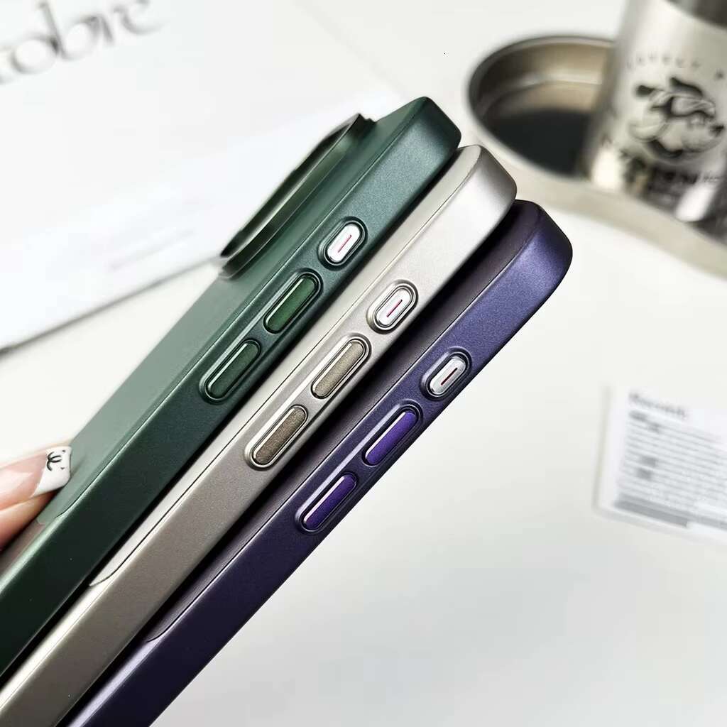 Splicing Flannel Cell Phone Case Ultra Thin Matte Anti Fall Back Cover With Metal Lens for iPhone 16 15 14 13 12 Pro Max