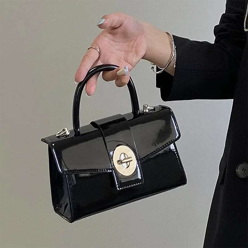 2025 New Women's Handbag, Women's Handbag Designer, Women's Advanced Crocodile Chain Bag, Fashion and Leisure Square Shoulder Bag, Tren