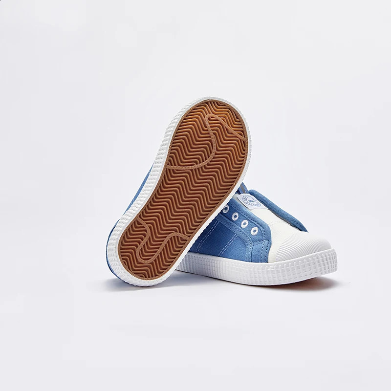 Dave Bella Children Slip-on Shoes Spring Autumn School Casual Shoes Little Kids Boys Girls Canvas Shoes DB1247939 250319