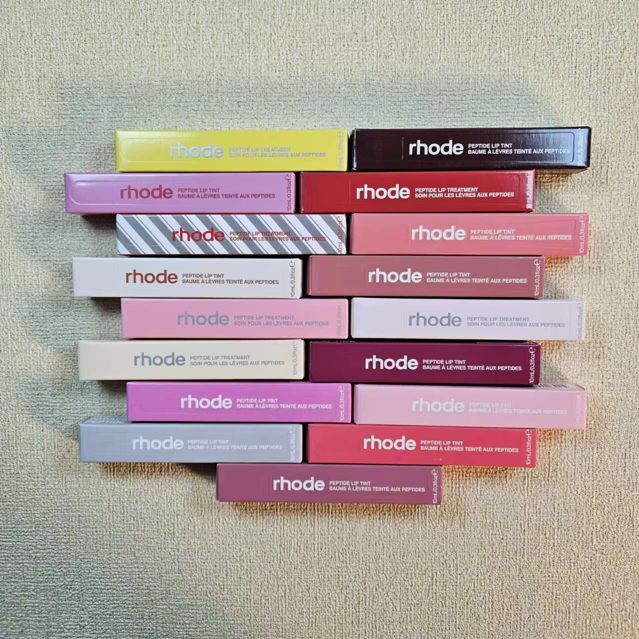 OEM Package Hull Lip Balm Gloss Tint Blush Peptide Coque Carcasa Rhode Phone iphone Case Cover with Box