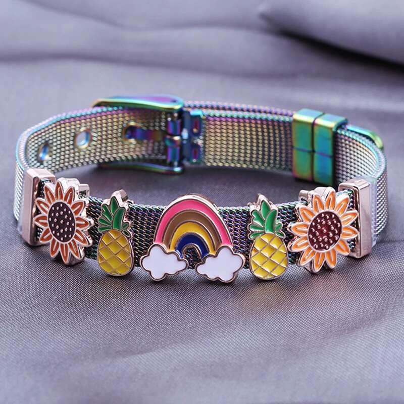 New Silver Color Stainless Steel Mesh Bracelets With 10mm Kepper Bangles For Women Pulseras Jewelry Gift Special Offer